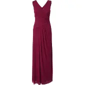 Vera Mont Abendkleid "Damen mit V-Ausschnitt" Ohne Tasche Falten