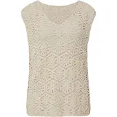s.Oliver Pullovers Beige Größe: M | Tanktops Outlet | Damen | Braun