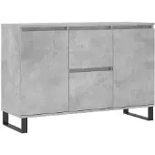 vidaXL Sideboard Betongrau 101,5x35x70 cm Holzwerkstoff