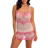 Wacoal Slipdress Embrace Lace | Grösse: XXL | Farbe: Pink