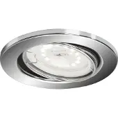 Briloner LED 3er Set Chrom dimmbar Einbaulampen