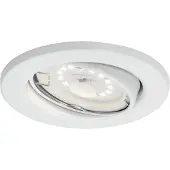 Briloner 7277-036 LED Einbauleuchten Set 3x5W Weiss GU10 Dimmschaltbar IP23 230V
