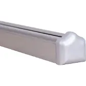GROEN & JANSSEN GroJa Solid/Lumino Universalleiste Silbergrau 2 m