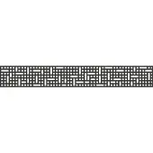 GROEN & JANSSEN Designeinsatz GroJa Solid Mesh 179,5 x 25,5 cm anthrazit