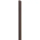 GROEN & JANSSEN GroJa Solid Stecksystem BPC Pfostenabdeckleiste 300 cm - Terra
