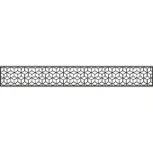 Groja Steckzaun Designeinsatz Cube Aluminium Anthrazit DB 703