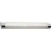 Briloner LED Wandlampe Badleuchte Chrom IP44 61,5cm 10W 1200lm neutralweiß 4000K Kristalloptik