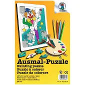 Ursus Ausmal-Puzzle ''Clown'', DIN A4 6630000