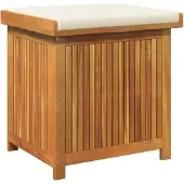vidaXL Outdoor-Kissenbox 60x50x61 cm Massivholz Akazie