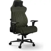 Corsair TC500 LUXE, PC-Gamingstuhl, 120 kg, Gepolsterter Sitz, Gepolsterte Rückenlehne, 180 cm, Schwarz