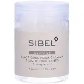 Sibel Clarice Elastic Hair Bands Transparent Art. P005199 50 stk.