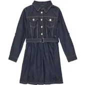 GUESS Jeanskleid J5YK12 D4EU0 Dunkelblau Regular Fit