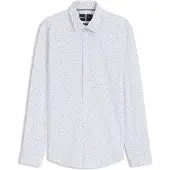 BOSS Bedrucktes Slim-Fit Hemd aus funktionalem Stretch-Jersey Grösse 39