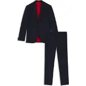 HUGO für Herren. 50540141 Anzug Arti-Hesten navy (102), Lässig, Party, Klassisch, Polyester, Marine