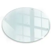 Tulup HERDABDECKPLATTE 30 cm Transparent Runder