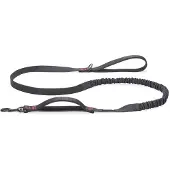 Beeztees Hundeleine Parinca Premium elastisch schwarz, Maße: 180 cm / 25 mm