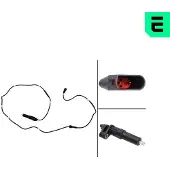 OPTIMAL ABS Sensor Raddrehzahl Hinten Rechts für FORD TRANSIT Bus (FD, FB, FS, FZ, FC) 06-S425