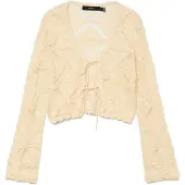 Vero Moda Strickjacke Lola 10337188 Beige Regular Fit