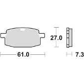 TRW Bremsbelagsatz MCB590EC