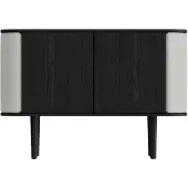 UMAGE Treasures Schrank Schwarz Eiche/Sterling