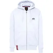 Alpha industries Kapuzensweatjacke "Basic Zip Hoody SL" Baumwollmischung, regular fit