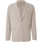 Armani Exchange für Herren. XM000345AF10897U6107 Beigefarbener einreihiger Blazer (44), Lässig, Polyester