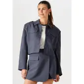 Notre-V Damen Jacken Nv-feodora - Blauw - Größe 38