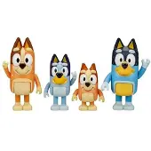 Famosa Bluey 4er-pack Figuren 4 Modelle Zufälliger Versand Sortiert 6 Cm