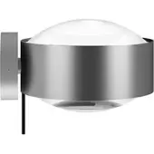 TOP LIGHT Puk! 120 Wall Avantgarde HV-LED-Wandleuchte-Chrom matt-Linse klar-Linse matt-mit LED (2700K)