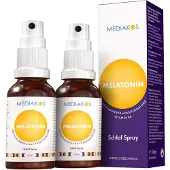 Mediakos GmbH Mediakos Melatonin Ashwagandha Schlaf Spray 2x50 ml