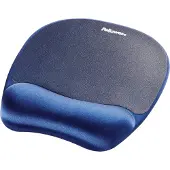 Fellowes Mauspad mit Handgelenkauflage, mit Memory Foam, blau
