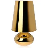 Kartell Cindy Tischleuchte Dunkel Gold - , Cindy, Gold / Messing, für Wohnzimmer, Kunststoff, Design