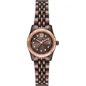 Michael Kors MK4844 Lexington Damenuhr mit braunem Zifferblatt