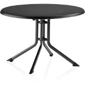 Kettler Boulevard Kettalux Klapptisch 115 cm anthrazit/anthrazit, rund, Aluminium/Kettalux