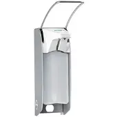 Schülke Desinfektionsspender KHK 500, lang, Wandmontage, mit Armhebel, aus Metall, 500ml
