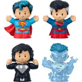 Little People JFD63, 13 Jahr(e), Superman Through the Ages, Mehrfarbig, Kunststoff