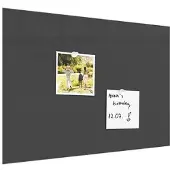 Allboards Glasboard 60x40 cm, DUNKEL GRAU