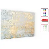 Allboards Magnettafel 90,0 x 60,0 cm Beton