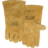 WELDAS Schweisserhandschuhe Bucktan Grösse XXL (10,5) gelb EN 388, EN 12477, EN 1149-2