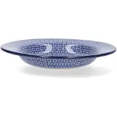 Bunzlau Castle Tiefer Teller Blue Diamond (23,5 cm)