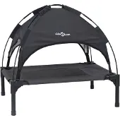 vidaXL Hundebett Schwarz 76 x 62 x 70,5 cm Stahl