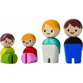 PlanToys Holzspielzeug Familie Ii (Europäisch)
