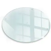Tulup HERDABDECKPLATTE 40 cm Transparent Runder