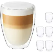 Relaxdays Latte Macchiato Gläser
