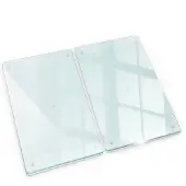 Tulup HERDABDECKPLATTE (2stk.) 30x52 cm Transparent