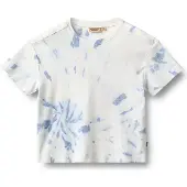 Wheat Tommy T-Shirt, Blue Tie Dye, 116