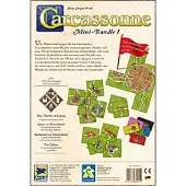 Asmodee Carcassonne Spielerweiterung Mini Bundle Serie I: Die Klöster, Die Kathedralen, Die Zöllner und Leipzig