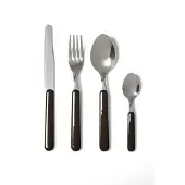 Excelsa Besteckset Of 24 Stück Fashion Stahl Schwarz