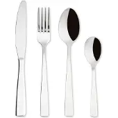 Excelsa Besteckset Of 16 Stück Shadow Stahl Silber