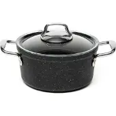 Excelsa Kasserolle mit Deckel Five Stars Aluminium 31,5x21x15,5 cm Schwarz